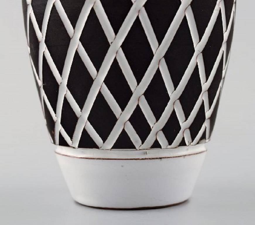Svedese Due vasi in ceramica Gabriel, Svezia, anni '60 in vendita