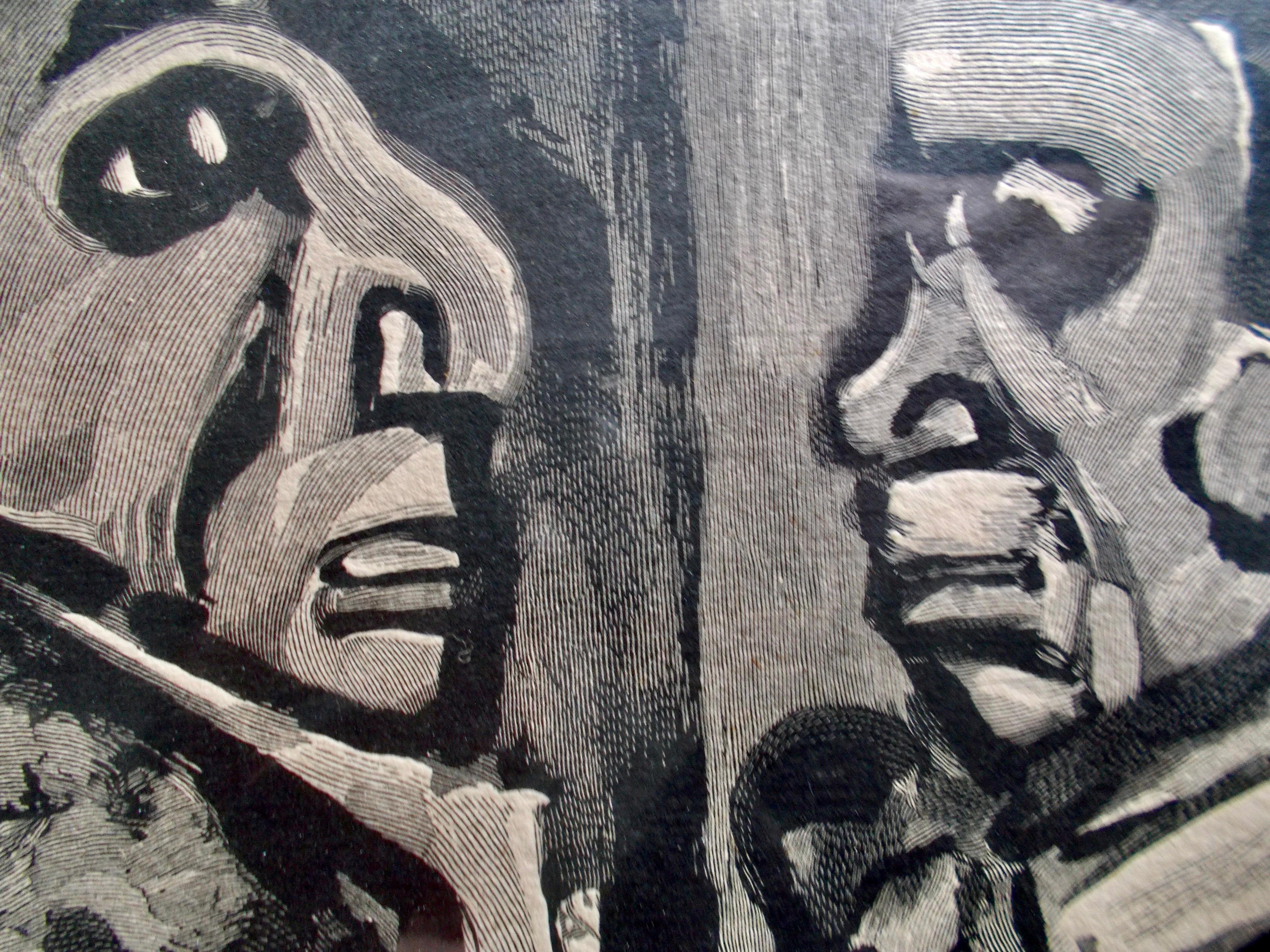 Paper Two Georges Rouault Wood Engravings For Sale