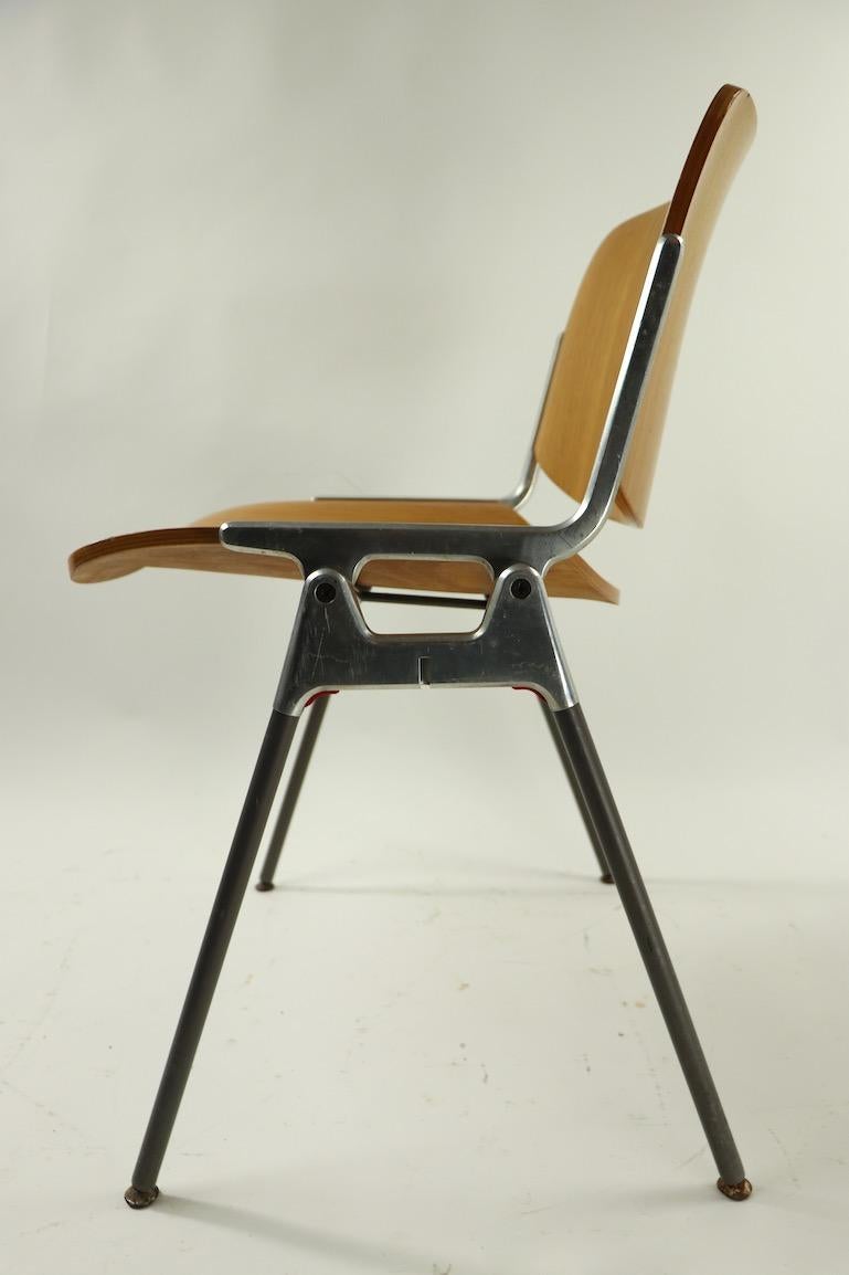 Two Giancarlo Piretti DSC Axis 106 Chairs for Castelli 3