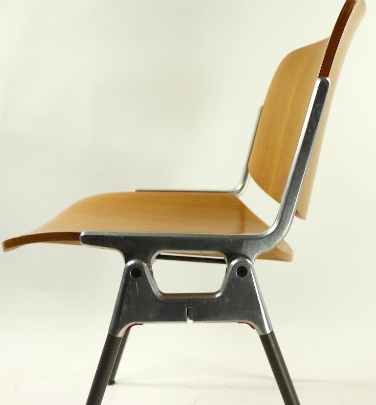 Two Giancarlo Piretti DSC Axis 106 Chairs for Castelli 5