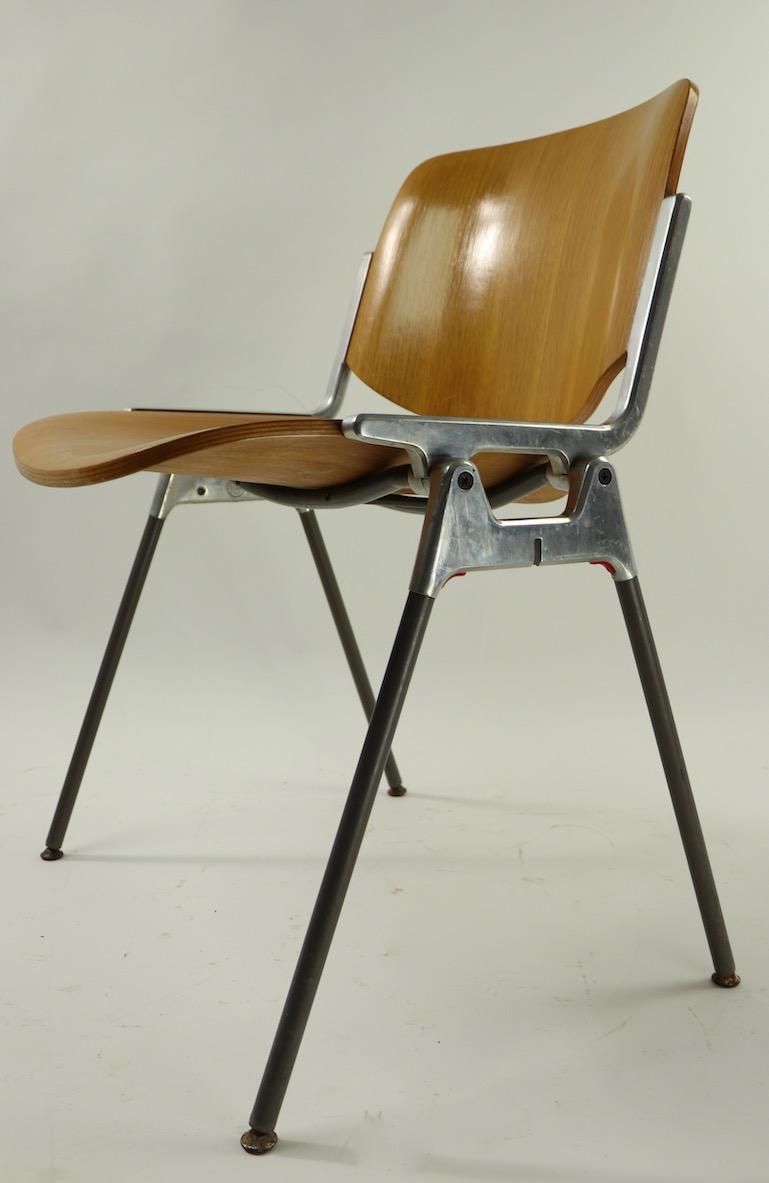 Two Giancarlo Piretti DSC Axis 106 Chairs for Castelli 9