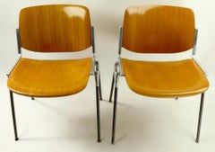 Two Giancarlo Piretti DSC Axis 106 Chairs for Castelli