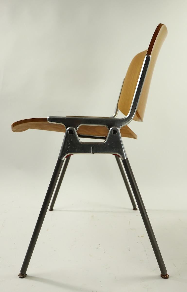 Two Giancarlo Piretti DSC Axis 106 Chairs for Castelli 1