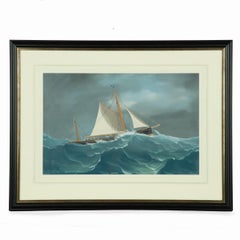 Two gouache paintings by de Simone of ‘Latona’