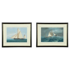 Two gouache paintings by de Simone of ‘Latona’