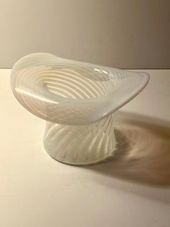 Two Hand Blown Murano Style Top Hats for the Bar Ice and Garnish's