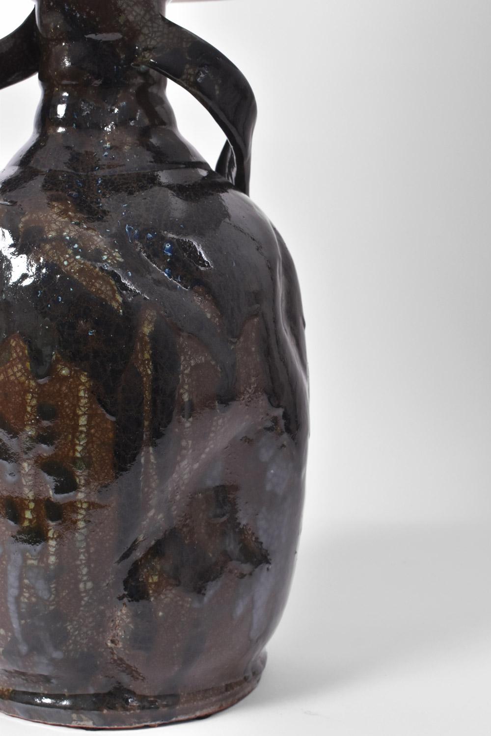 Portugais Lampe à deux poignées en céramique de Helder, 2023. en vente