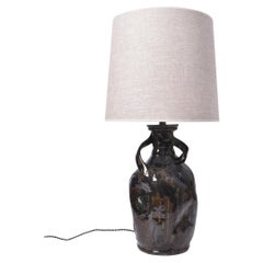 Two handles ceramic lamp by Helder, 2023.