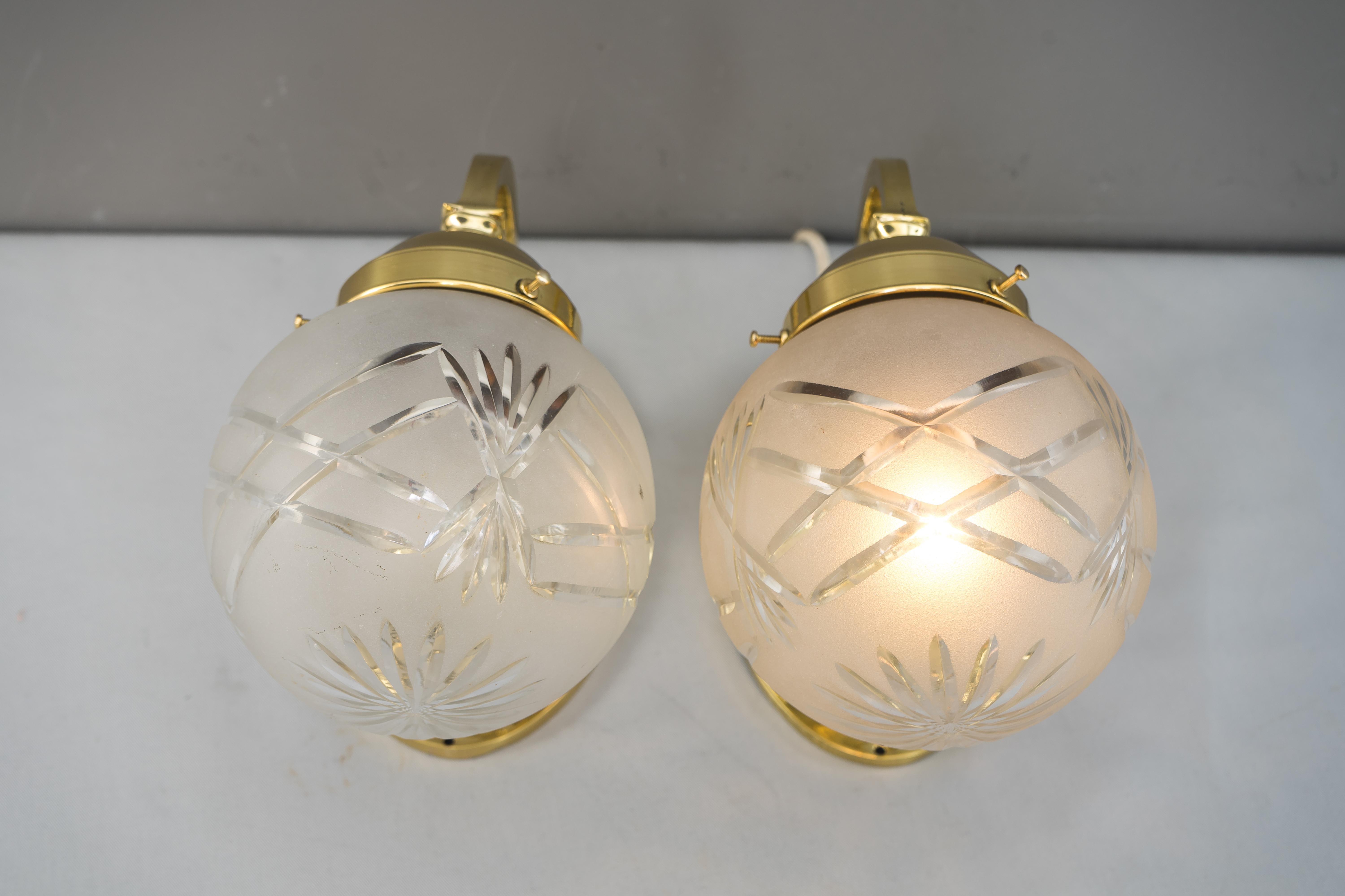 Two Historistic Wall Lamps, circa 1890s For Sale 1