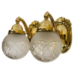 Two Historistic Wall Lamps Vienna Around 1890s