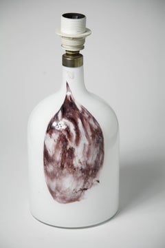 Zwei Holmegaard-Lampen, Design Michael Bang 1984, Dänemark