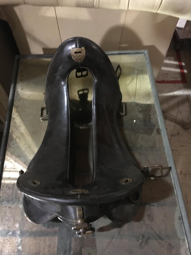 Handsome Horse Collar Mirror, Great Details, Very Good Condition. at