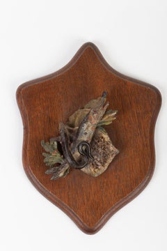 Two Hunting and Fishing Trophies in Bronze From Vienna