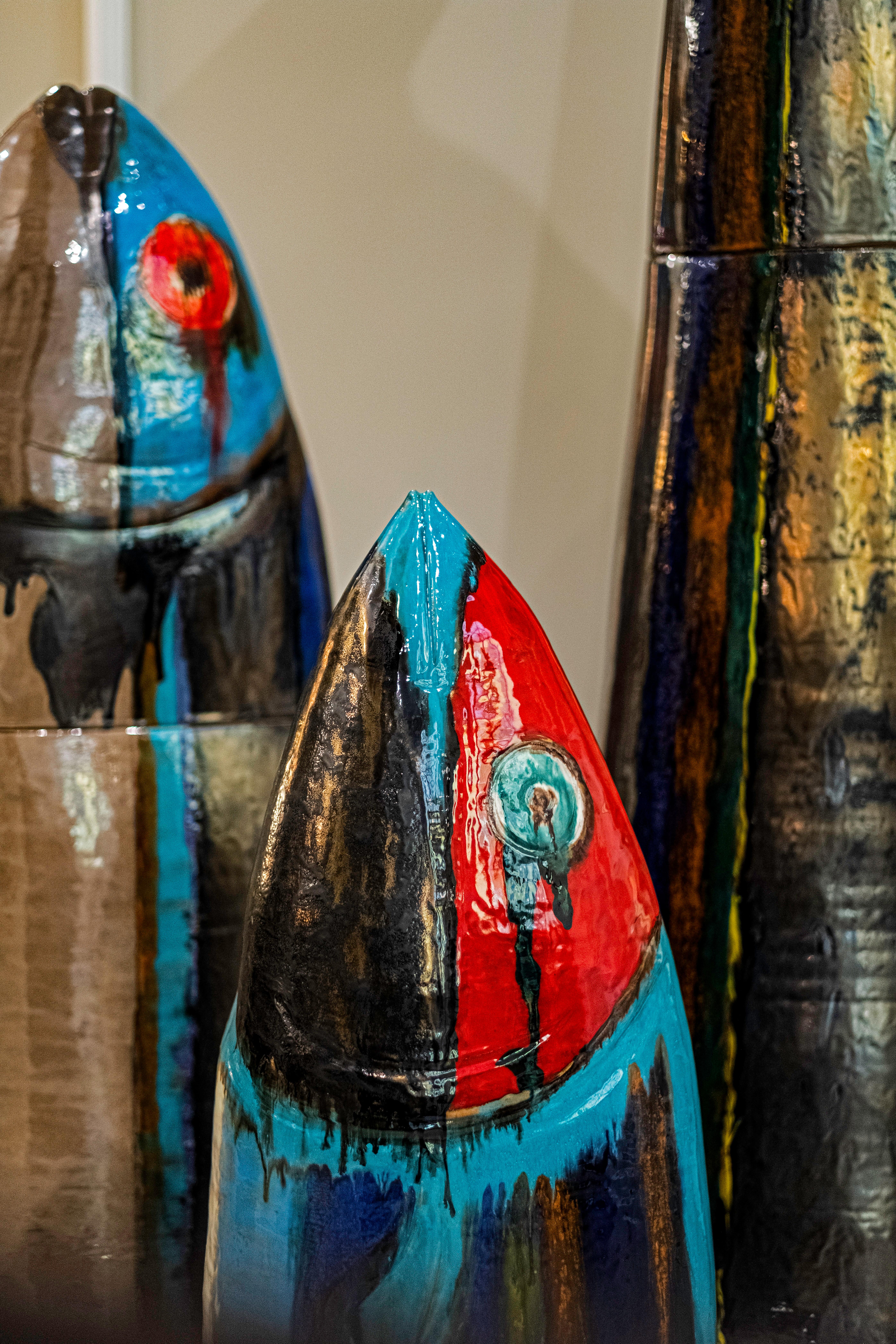 Scultura multipla di grandi dimensioni 
