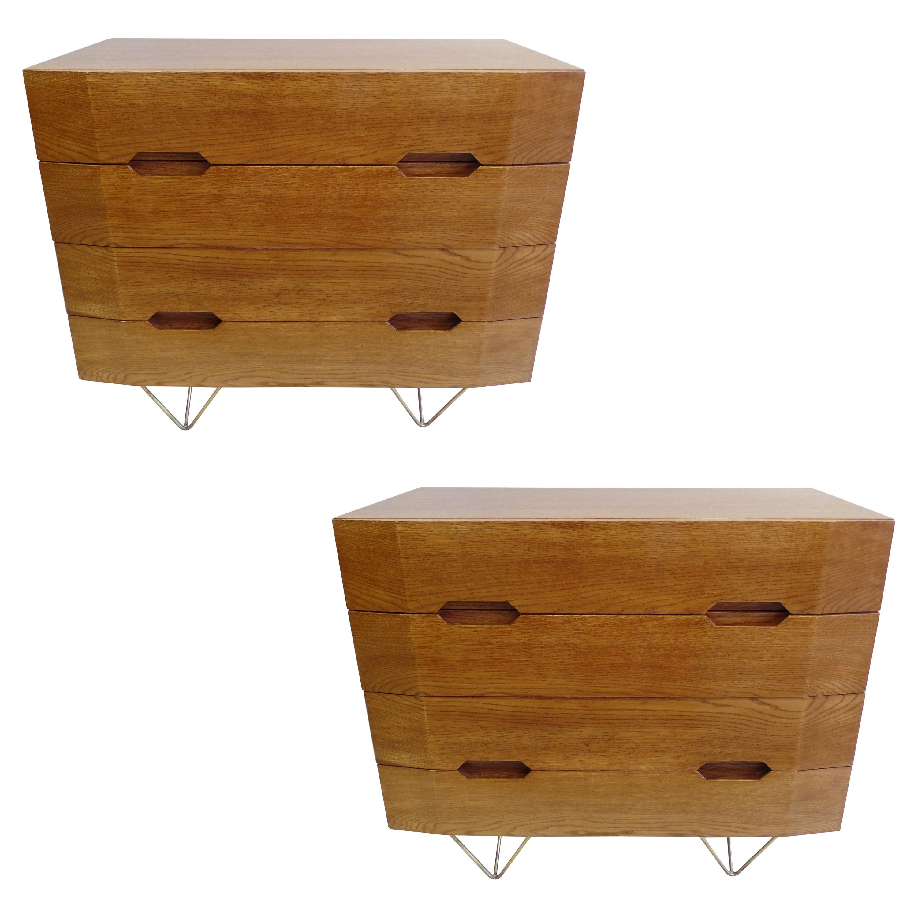Two Important Italian Commodes Or Chests Of Drawers Circle Of Gio