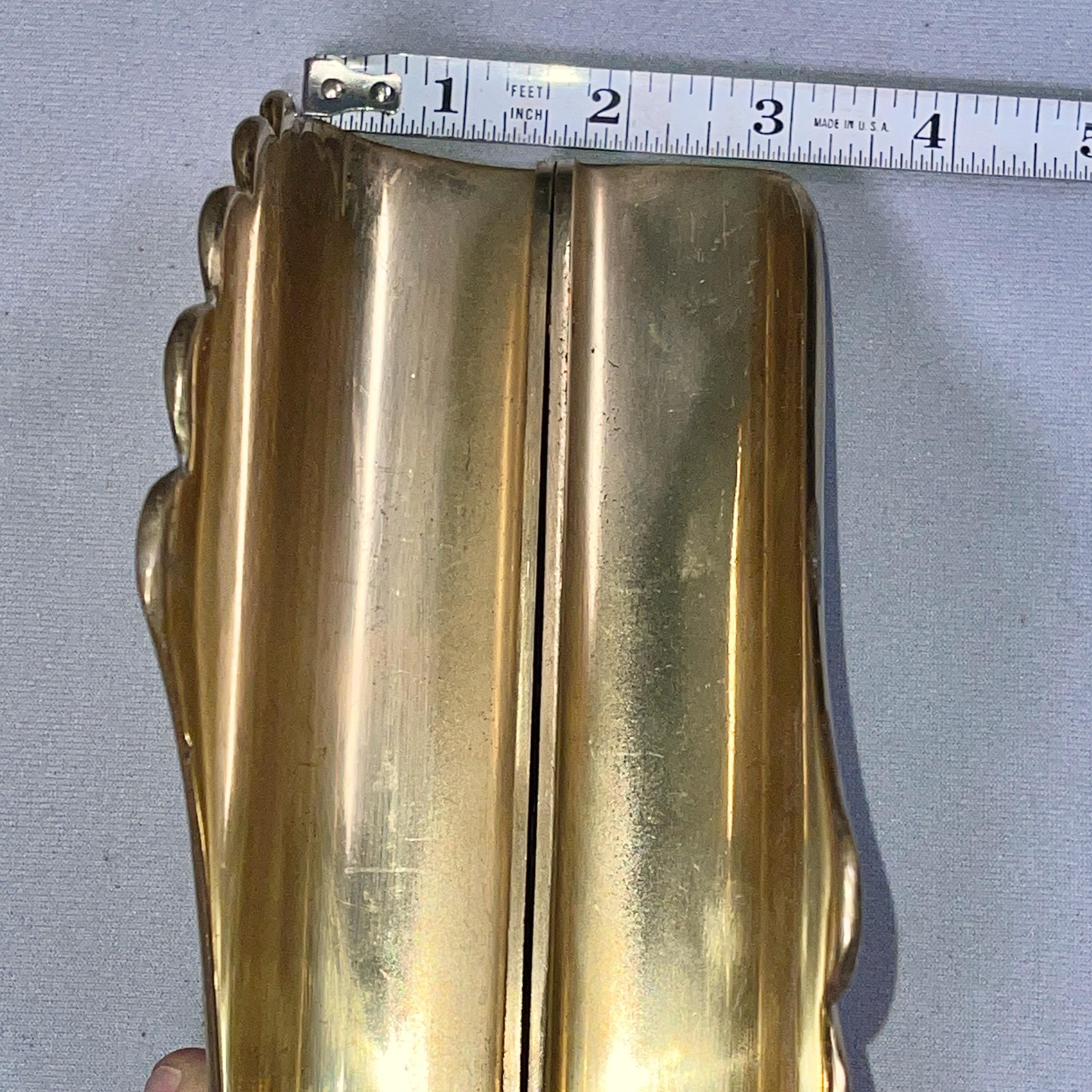 Two Italian Brass Door Pulls For Sale 1