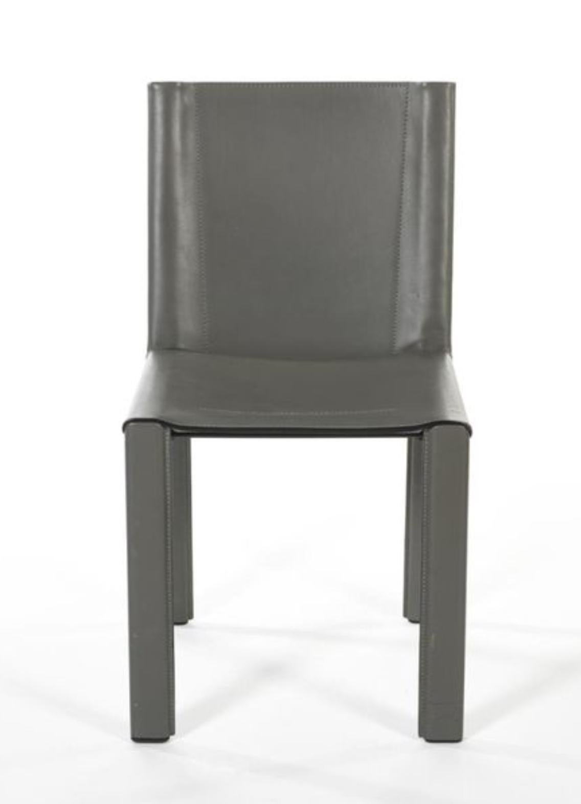 matteo grassi leather chair