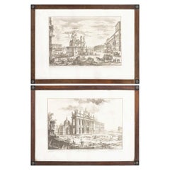 Two Italian prints - Giovanni Battista Piranesi