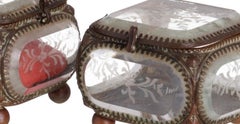 Deux boîtes à bijoux