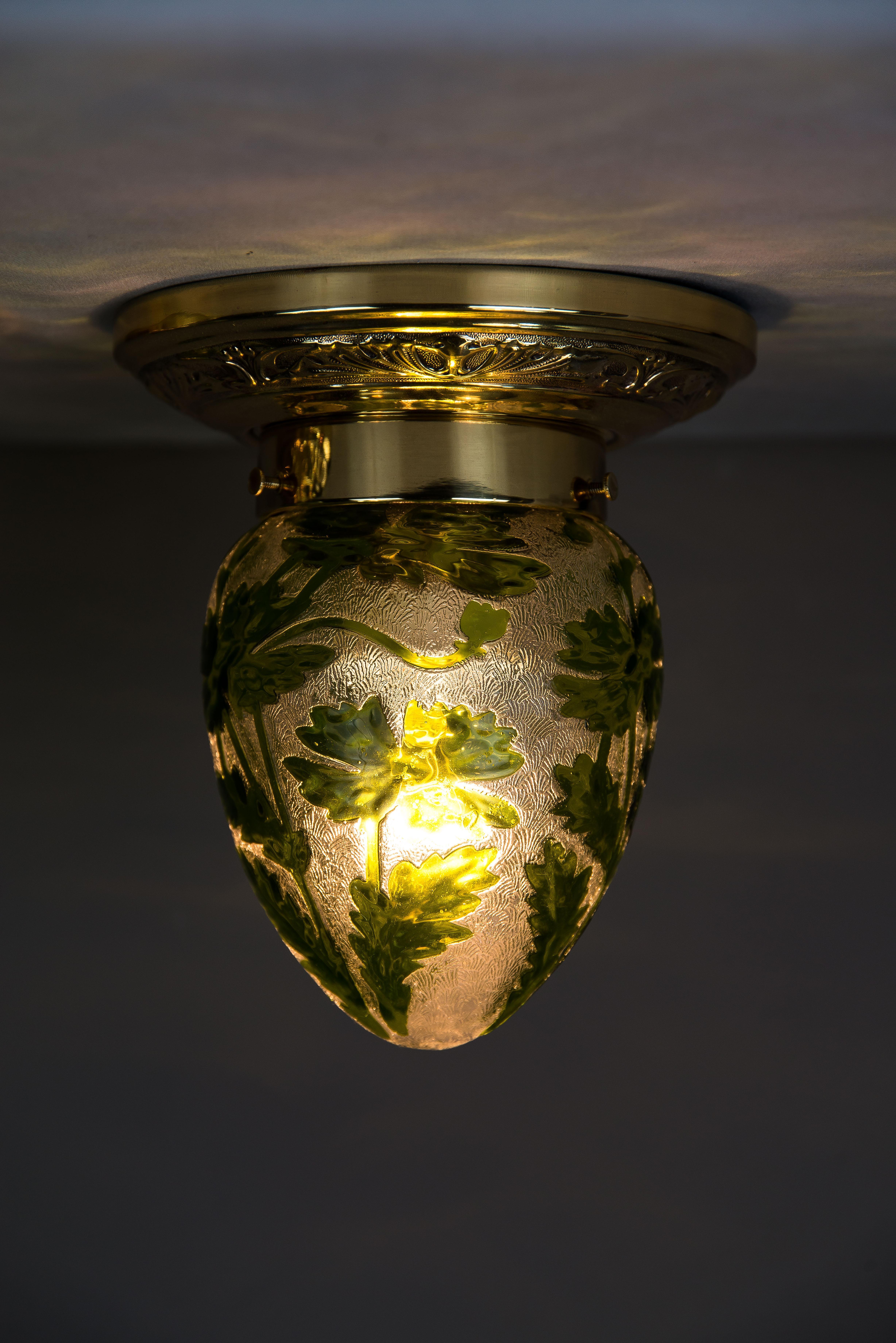 Early 20th Century Jugendstil Ceiling Lamps, circa 1908