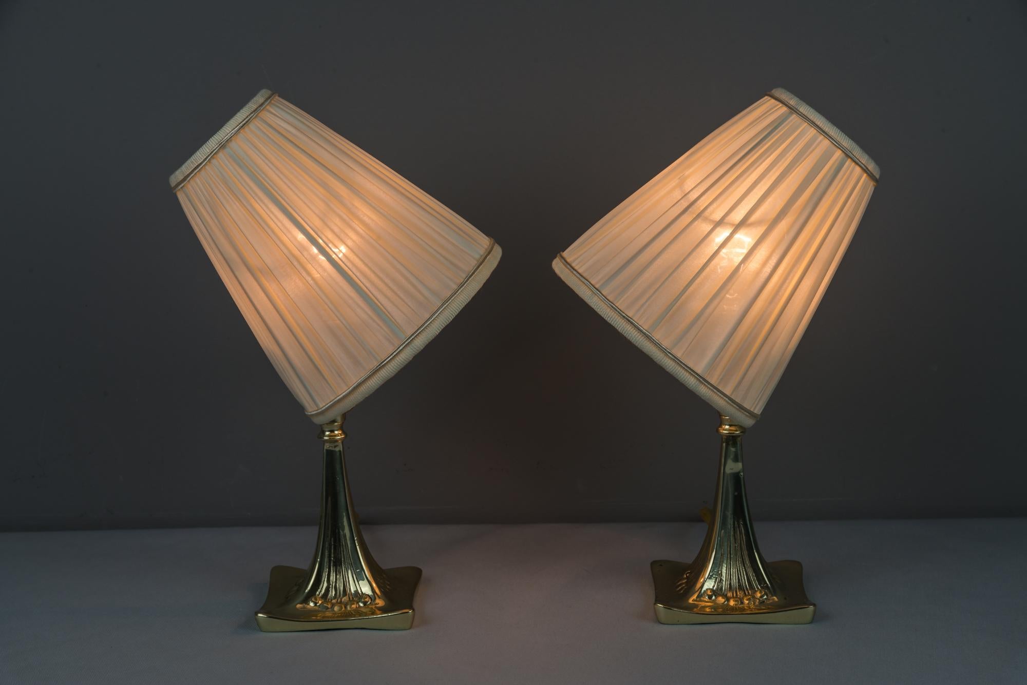 Two Jugendstil Table Lamps, circa 1908 3