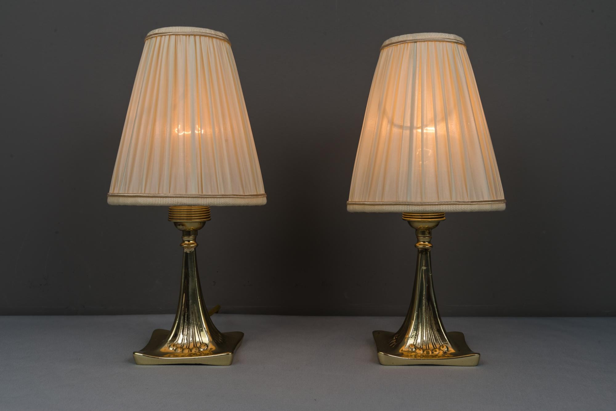 Two Jugendstil Table Lamps, circa 1908 In Good Condition In Wien, AT