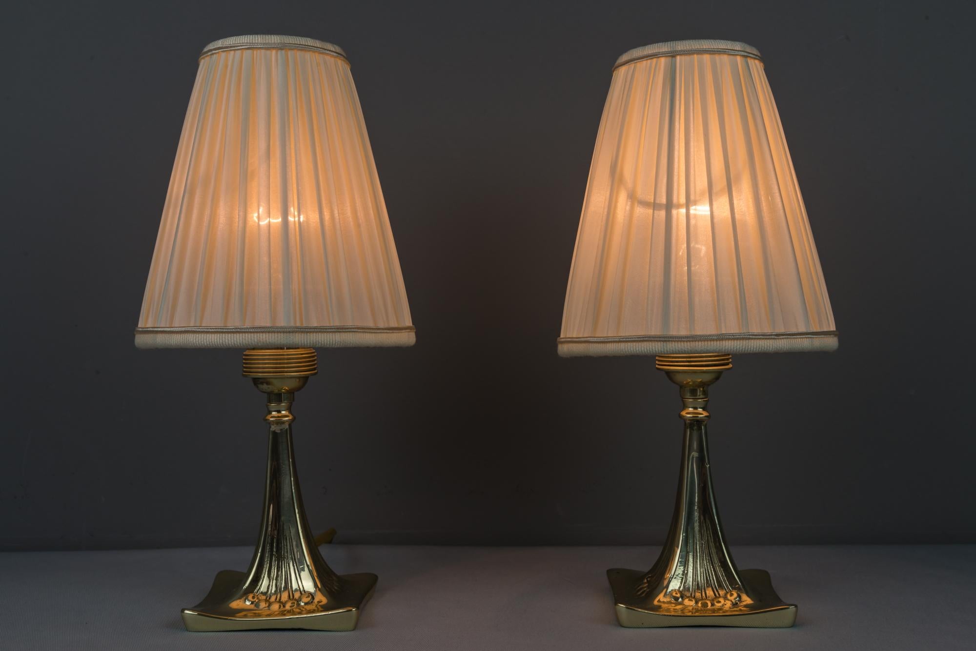 Early 20th Century Two Jugendstil Table Lamps, circa 1908
