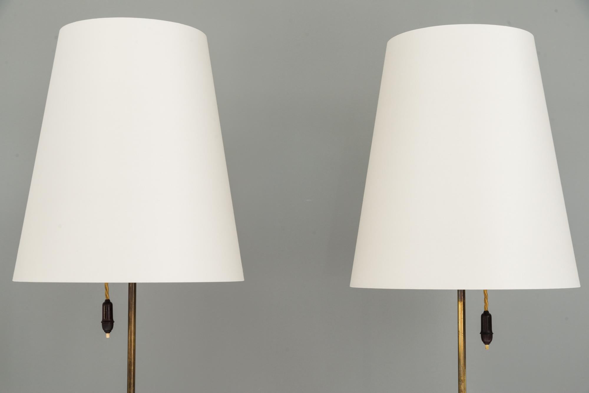 Two Kalmar floor lamps 