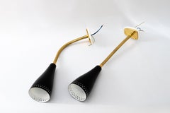 Two Kalmar Wall Lamps, circa 1950s