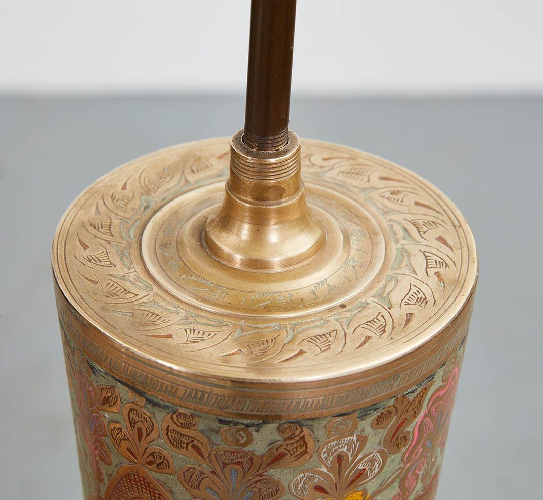 Two Kashmiri Vases as Lamps 1