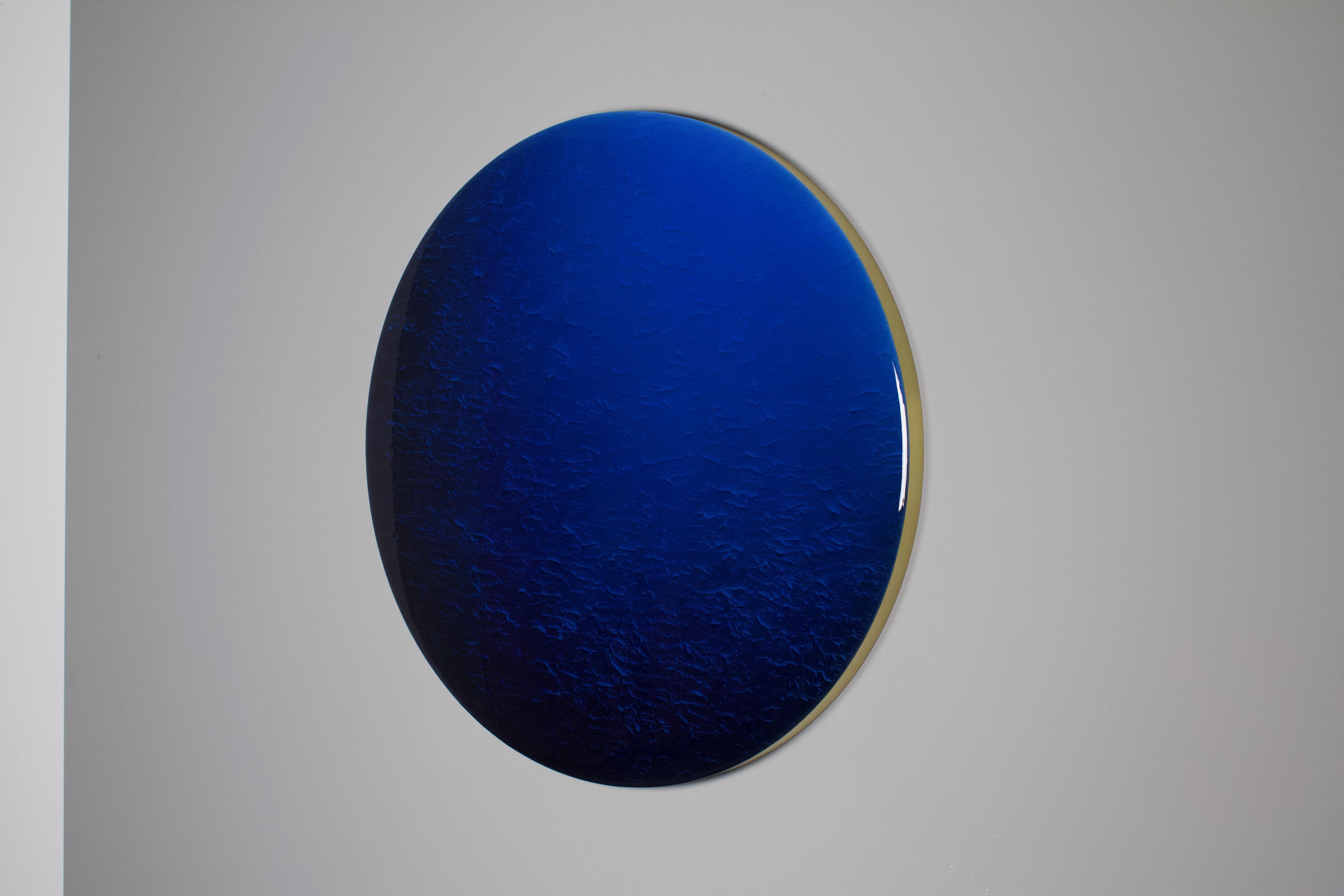 Zwei Arten von Menschen, minimalistisch, rund, von Corine Vanvoorbergen (Moderne) im Angebot