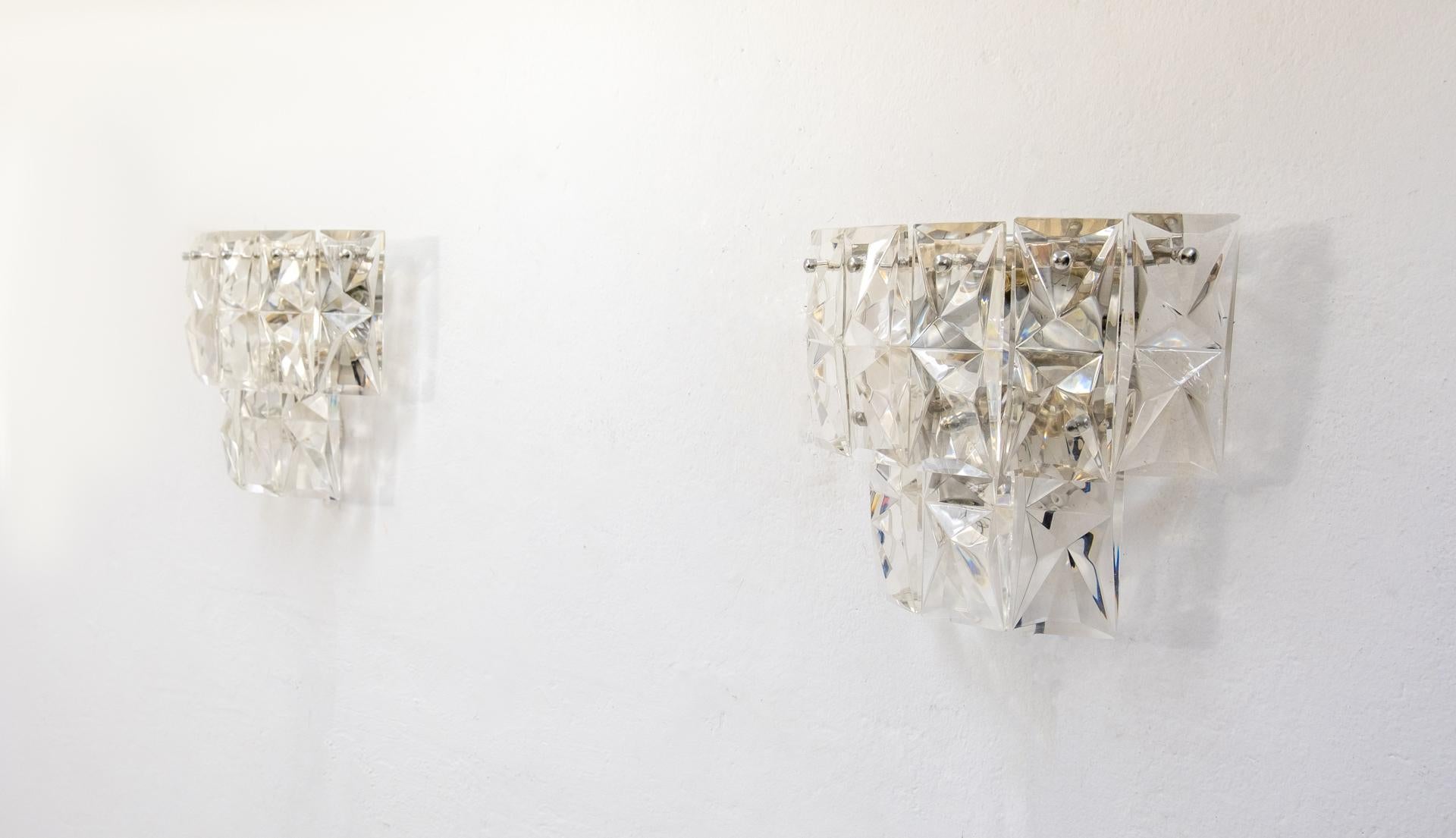 chrome wall lights