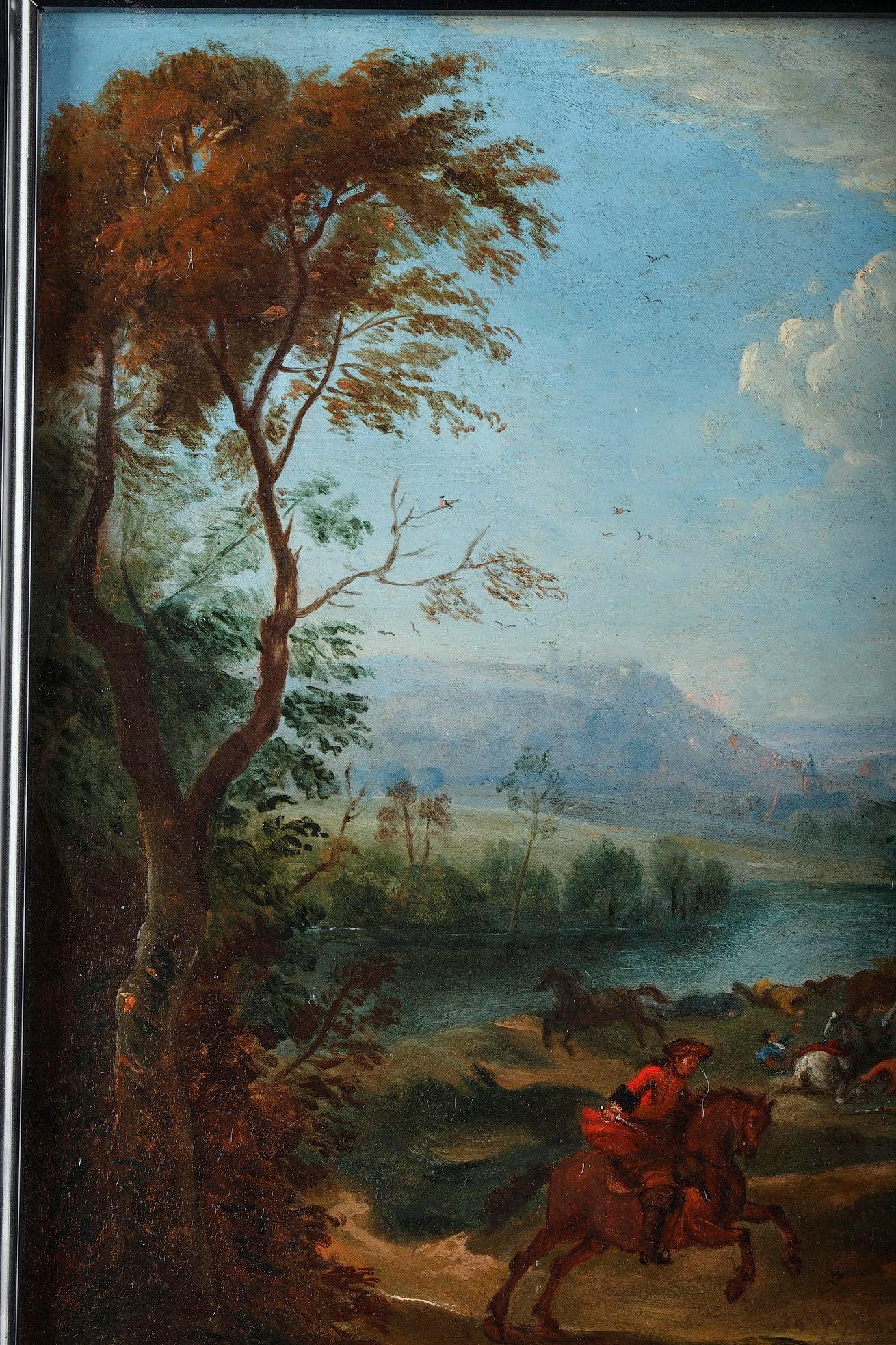 Two Landscapes Attributed to Elias Martin For Sale 7