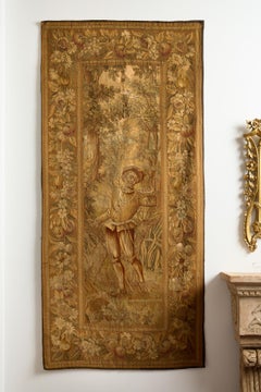 Two Large, 18th Century Figural Tapestries from France
