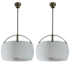 Two Large "Clinio" Pendants by Vico Magistretti for Artemide