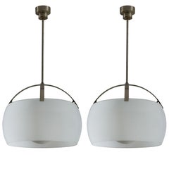 Two Large "Clinio" Pendants by Vico Magistretti for Artemide