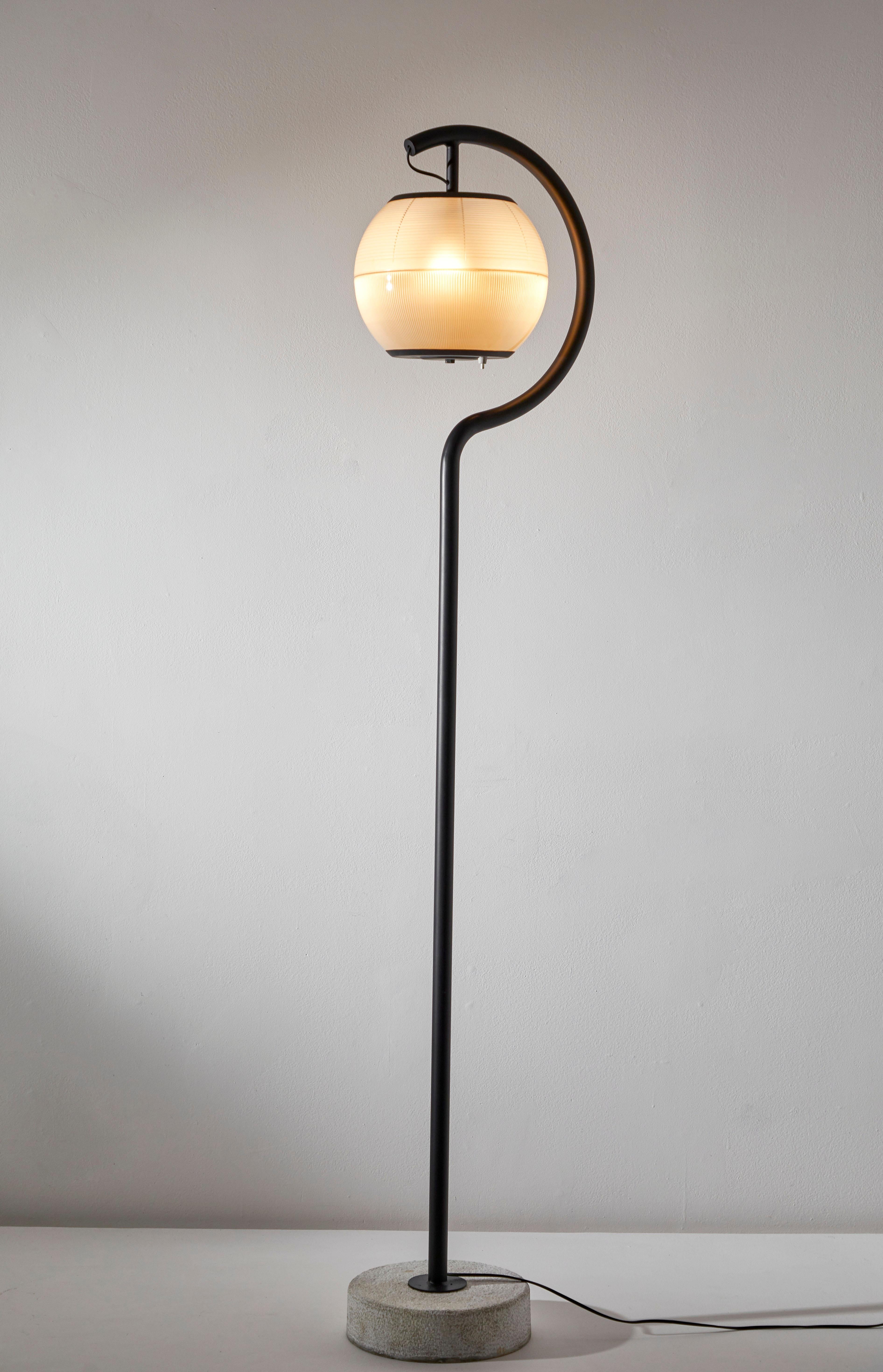 Mid-Century Modern Two Large Italian Floor Lamps