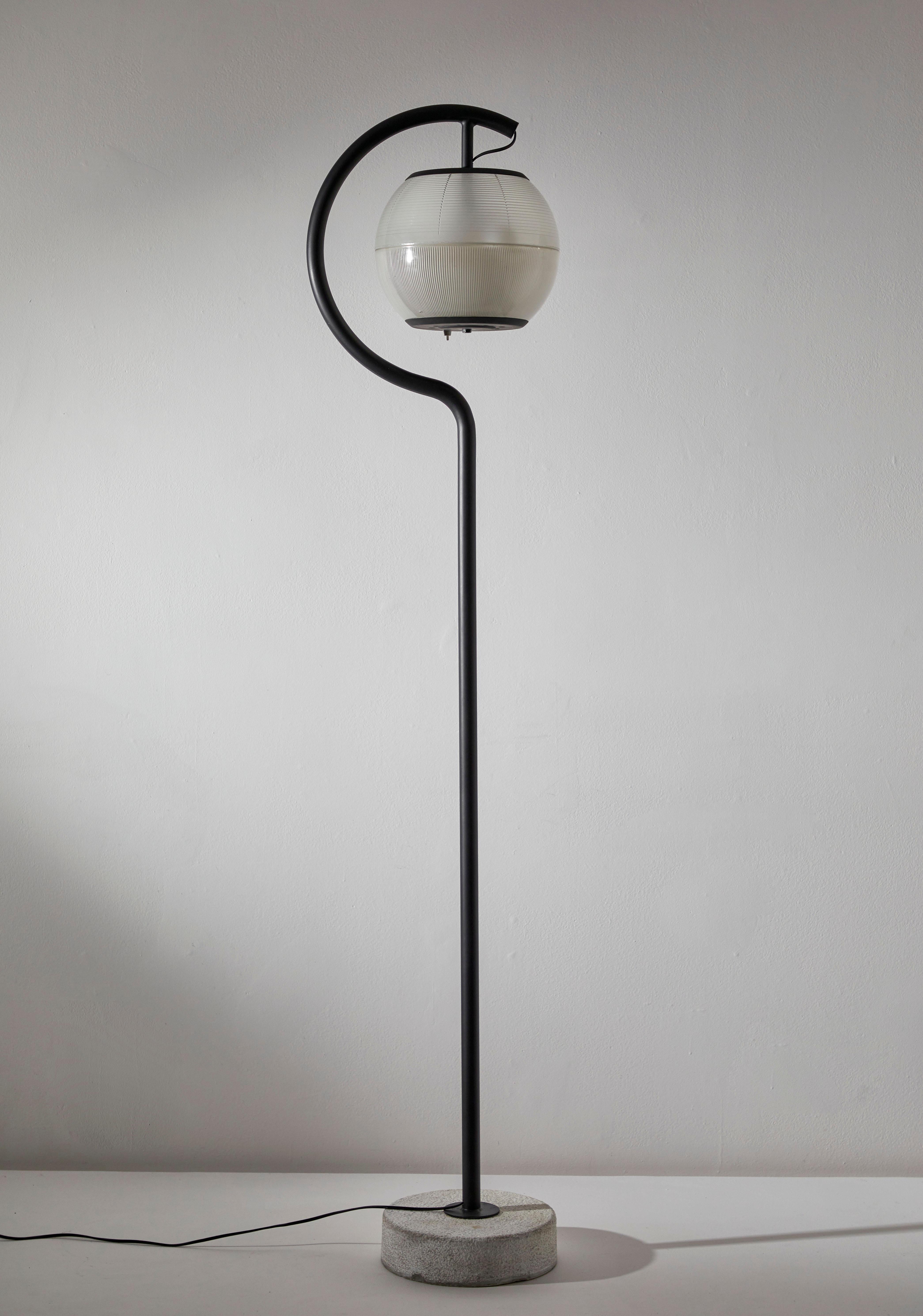 Mid-20th Century Two Large Italian Floor Lamps