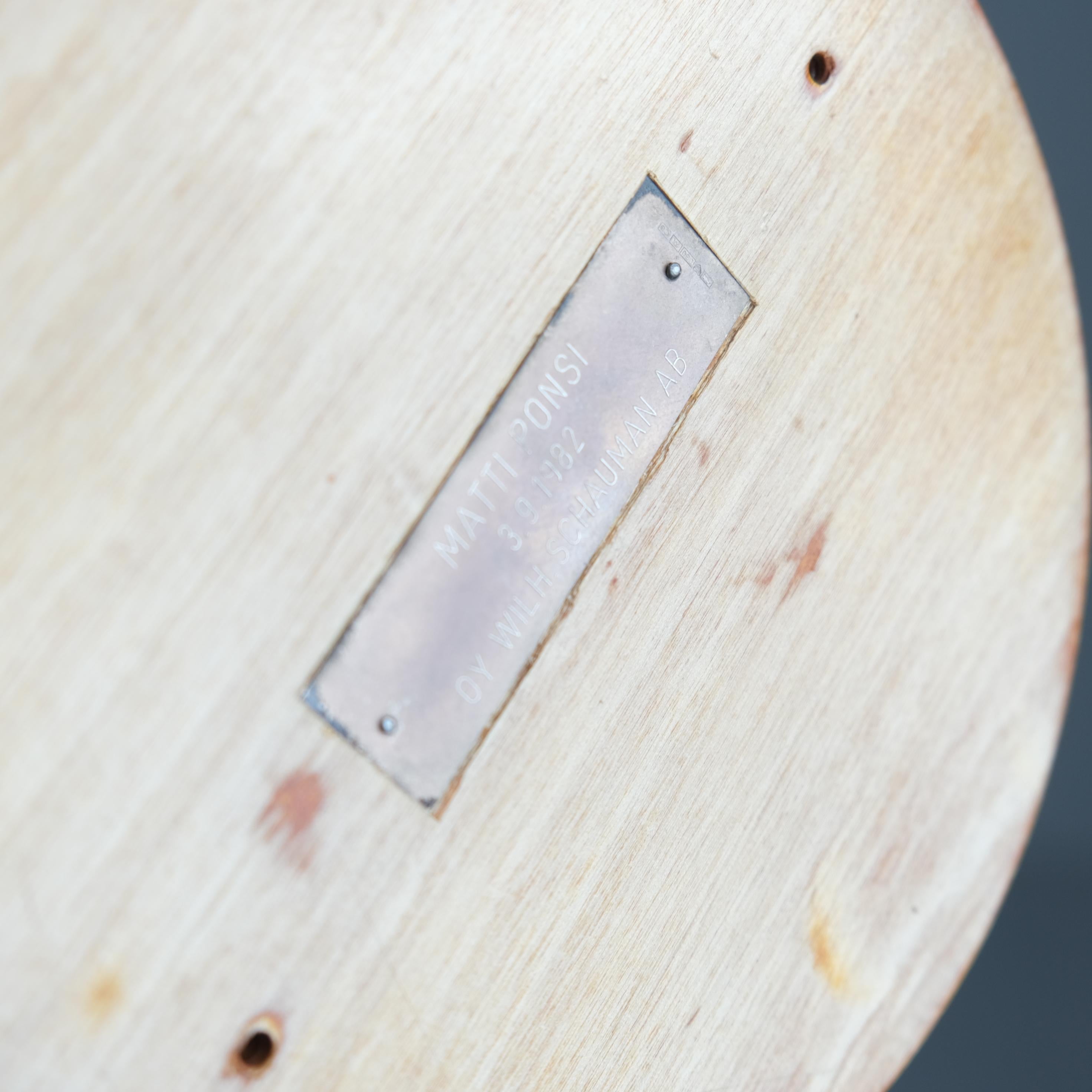 Two large Rhythmic Veneer Bowls by Wilh. Schauman Oy, Finland 1980s in vendita 2