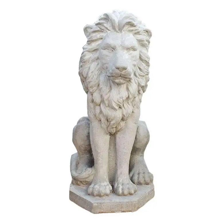 lion statues for driveway