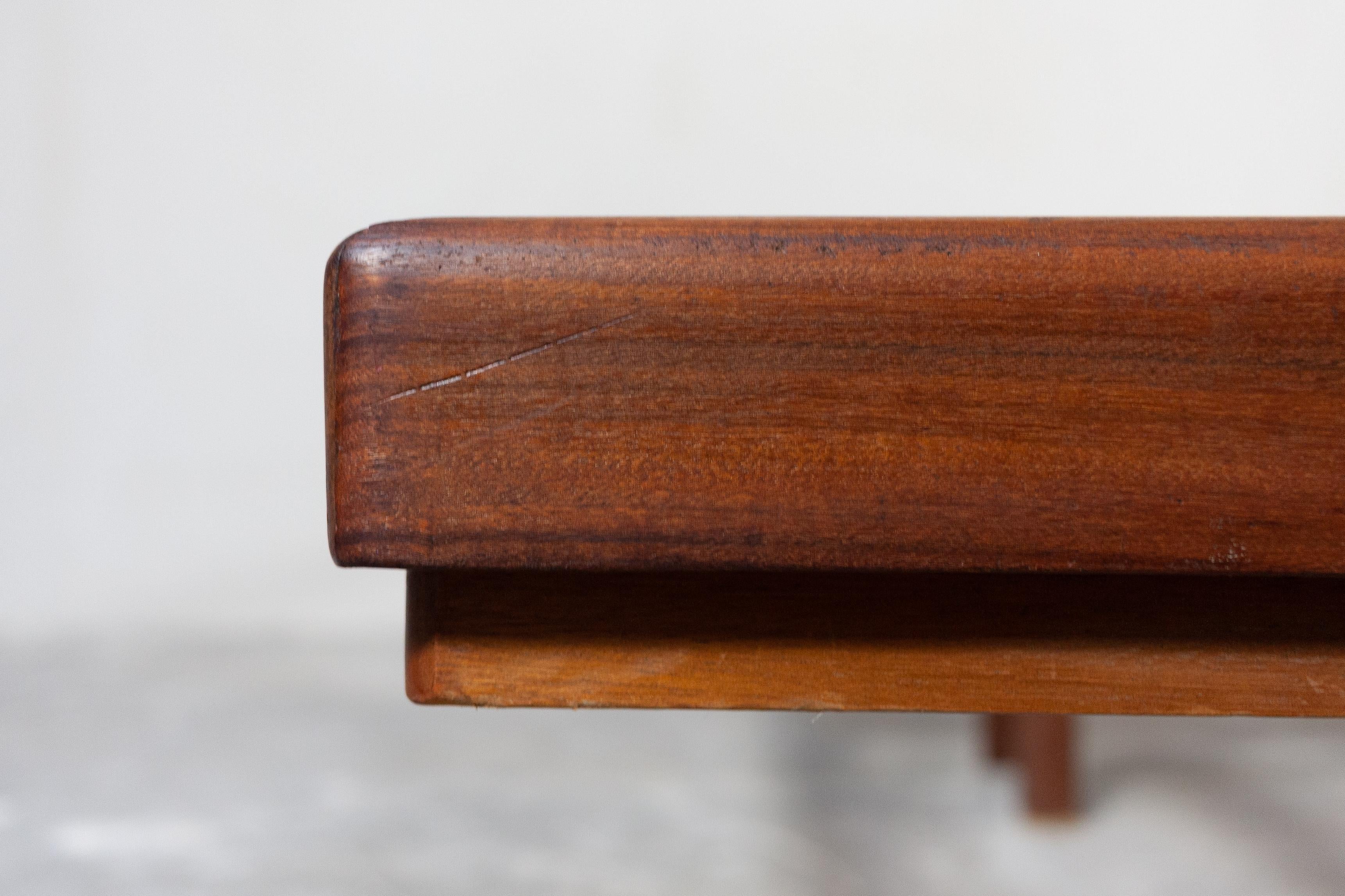 Mid-Century Modern Two Large Teak Daybeds