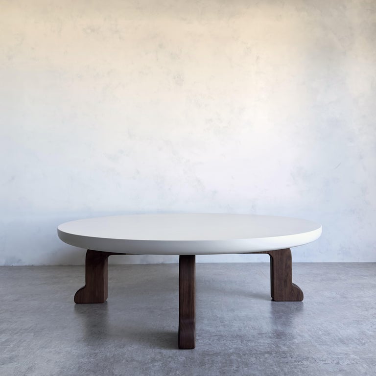 Table Left View Two Left Feet Coffee Table by MSJ Furniture Studio For Sale at 1stDibs
