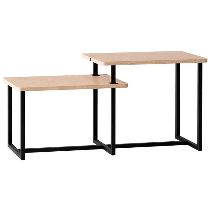 Two-Level Side Table For Sale at 1stDibs | two level table, 2 level ...