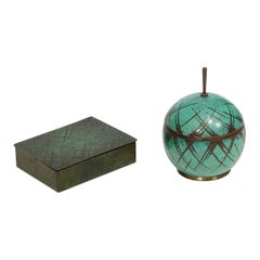 Two Lidded Boxes by Paul Haustein