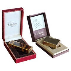 Two lighters - Dupont and Cartier