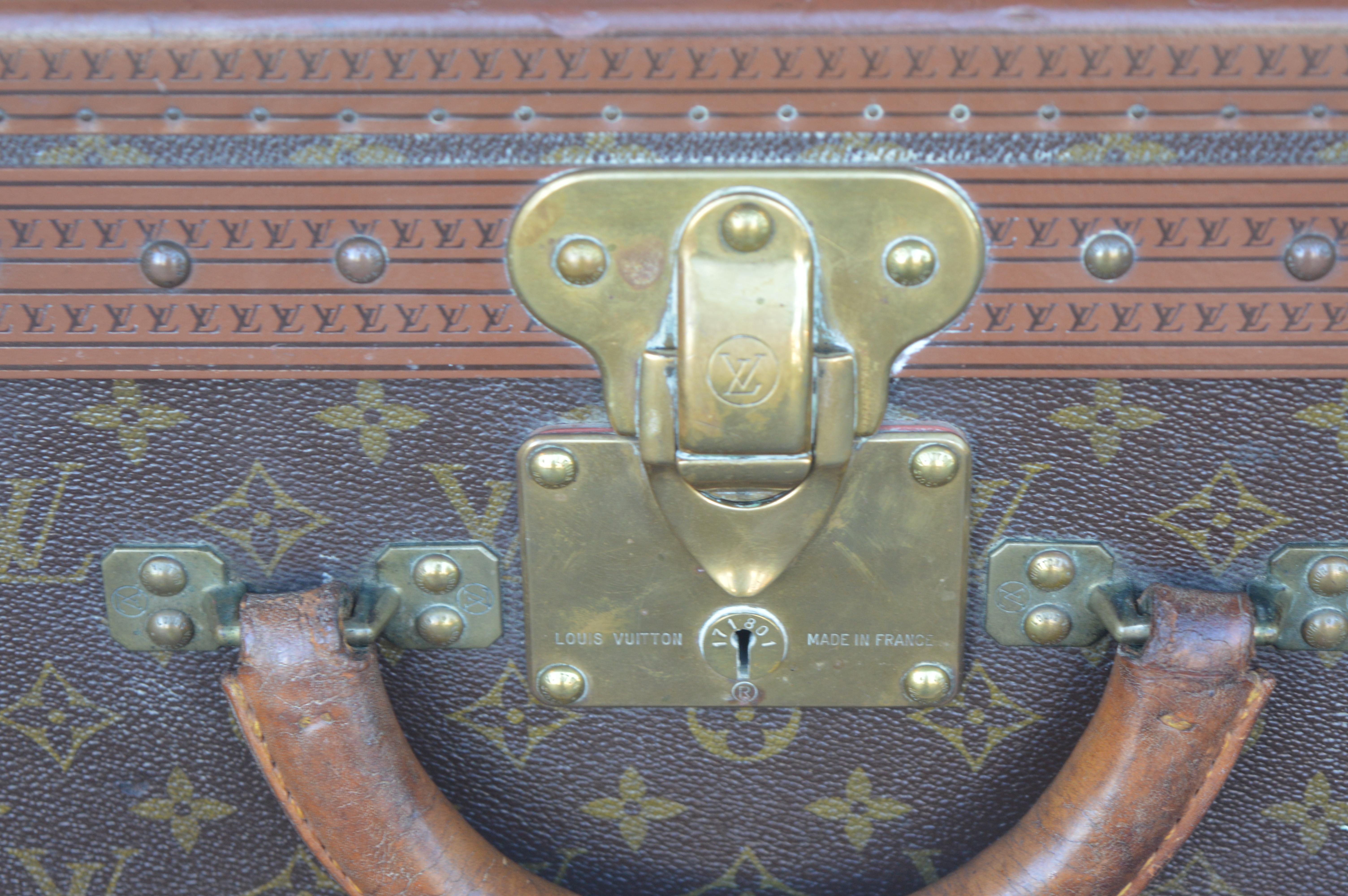 French Two Louis Vuitton Trunks