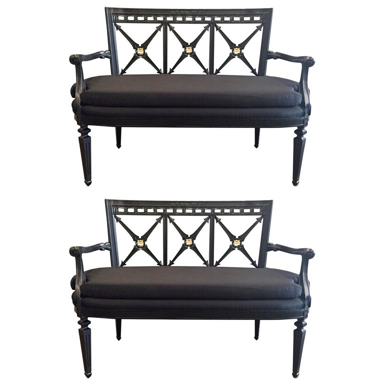 Two Louis XIV Style Sofas For Sale at 1stdibs