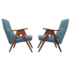 Two Lounge Chairs Louis Van Teeffelen, 1960s, Dutch