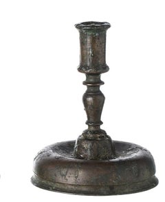 Two Mannerist candlesticks - 17th century