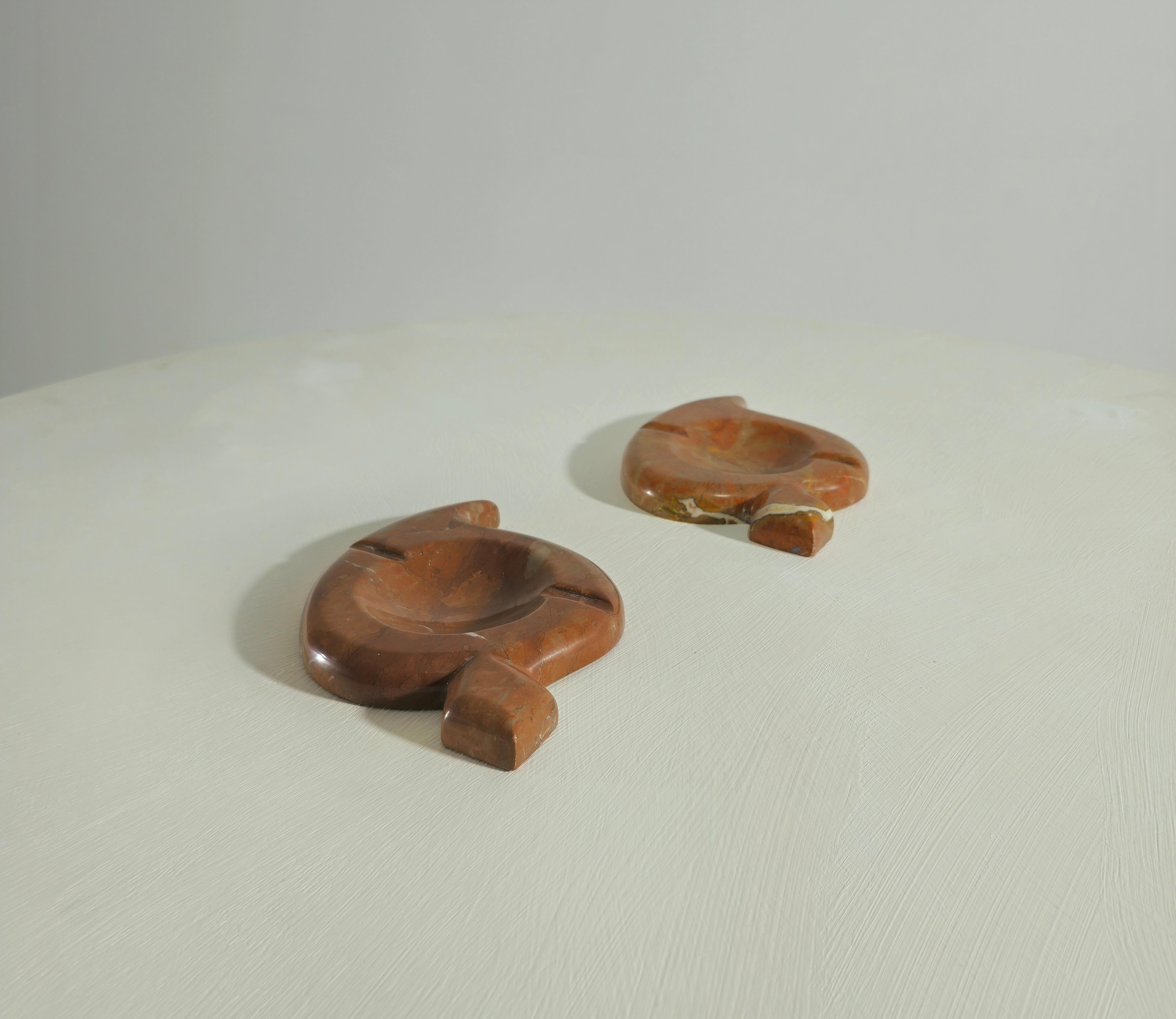 Two marble ashtrays Italy 70s Mid-Century Modern For Sale 5